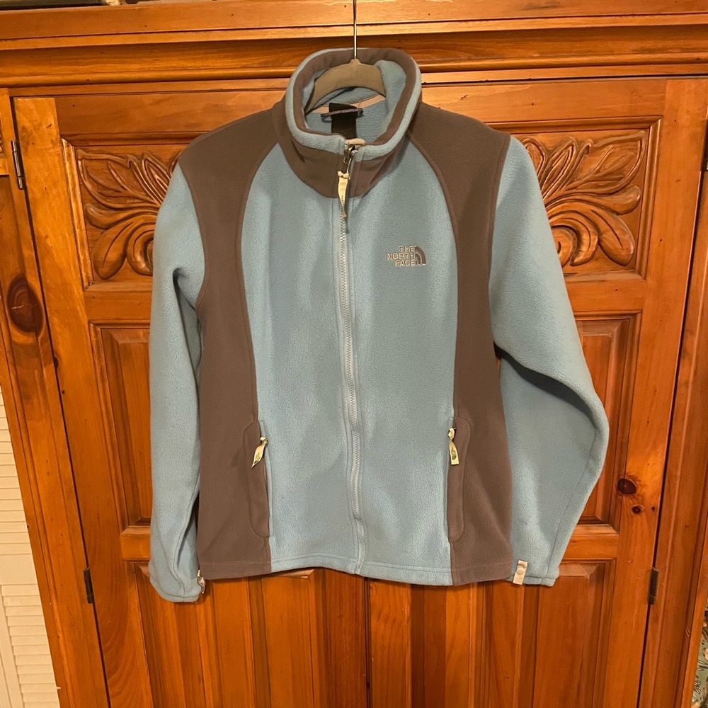 Womens medium North Face full zipper fleece